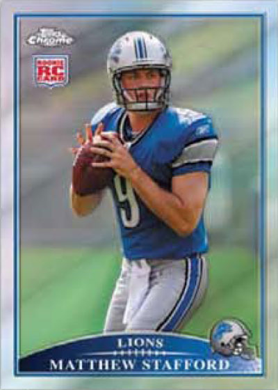 First Look: 2009 Topps Chrome Football Topps recently released the information on their 2009 Topps Chrome Football set. The 220 card set will feature Topps famous chrome technology along with their famous refractor parallels. Along with...
