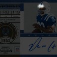 2011 Contenders Football SP Variation Rookie Autographs The hunt is on. Panini announced today that they have inserted so super short print variations in their 2011 Contenders Football release. These variations are only on the on-card Rookie...