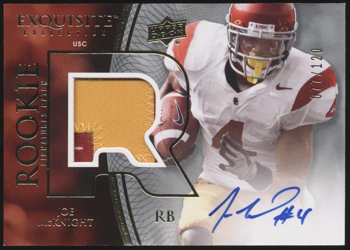 Joe McKnight 2010 Exquisite Auto Variations