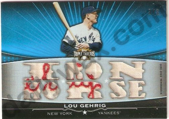 2011 Topps Triple Threads Baseball producing some big ticket items